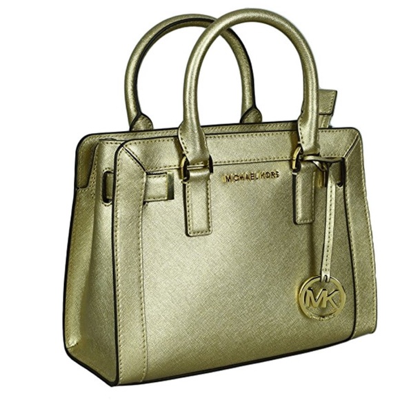 pale gold michael kors bag